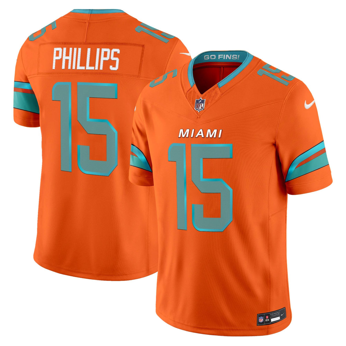 Men's Miami Dolphins 2025 "Rivalries" Vapor Limited Jersey - All Stitched