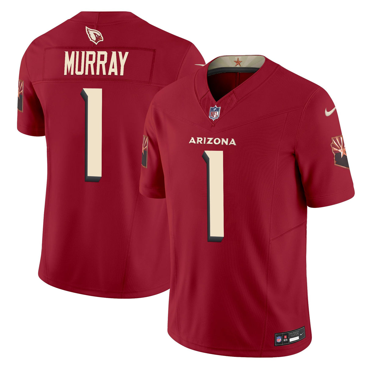 Men's Arizona Cardinals 2025 "Rivalries" Vapor Limited Jersey - All Stitched