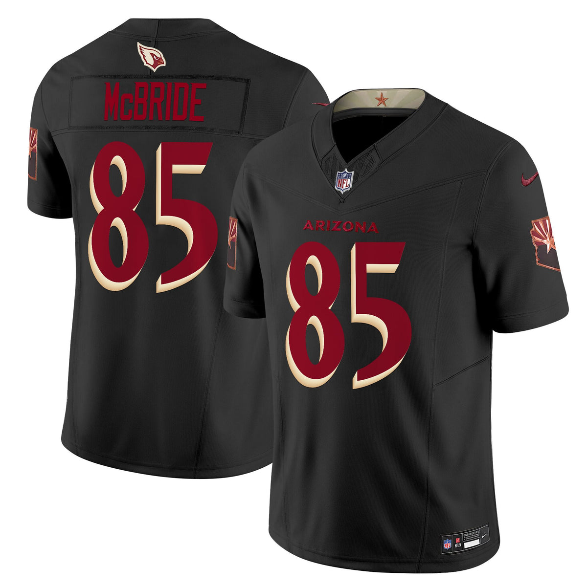 Men's Arizona Cardinals 2025 "Rivalries" Vapor Limited Jersey - All Stitched