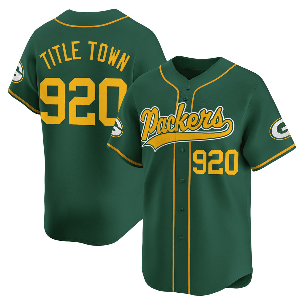 Men's Green Bay Packers 2025 Vapor Baseball Jersey - All Stitched