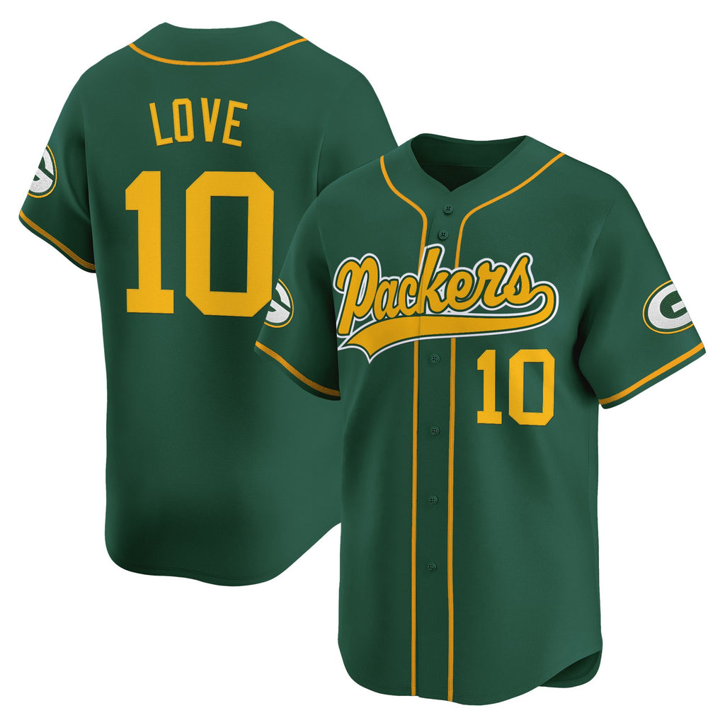 Men's Green Bay Packers 2025 Vapor Baseball Jersey - All Stitched