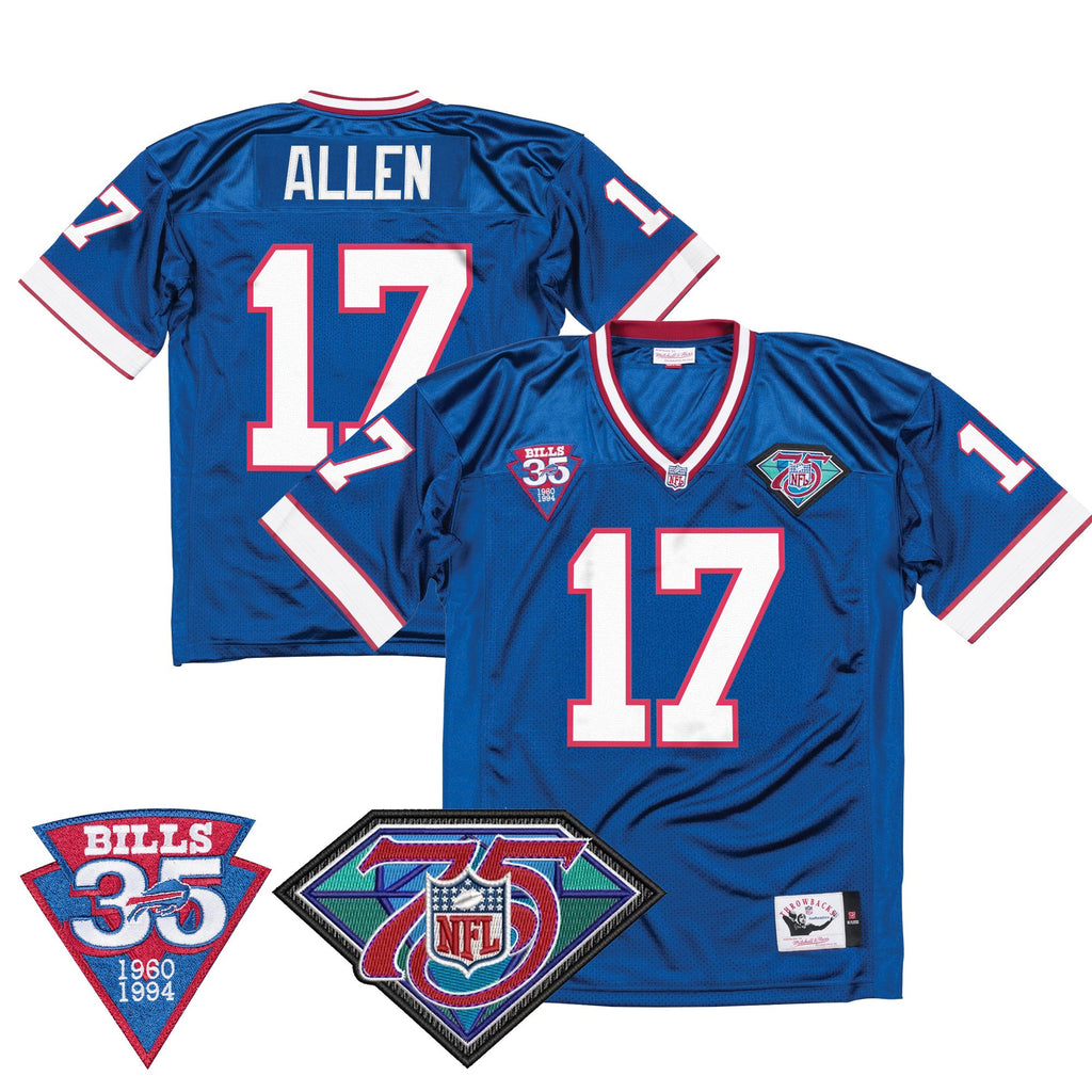 Men's Buffalo Bills Throwback Player Jersey - All Stitched