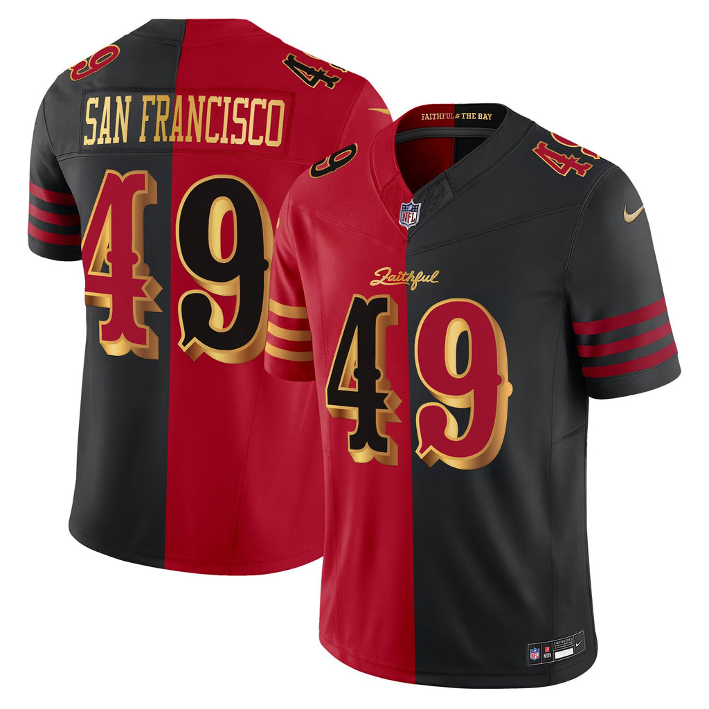 Men's San Francisco 49ers 2025 “Rivalries” Vapor Limited Jersey - All Stitched