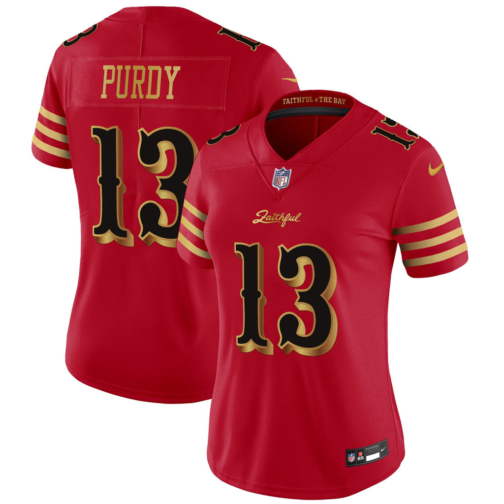 Women's San Francisco 49ers 2025 “Rivalries” Vapor Limited Jersey - All Stitched