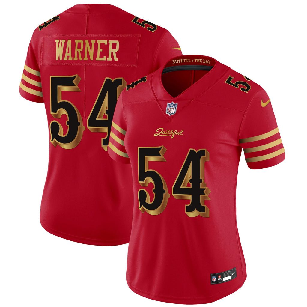 Women's San Francisco 49ers 2025 “Rivalries” Vapor Limited Jersey - All Stitched