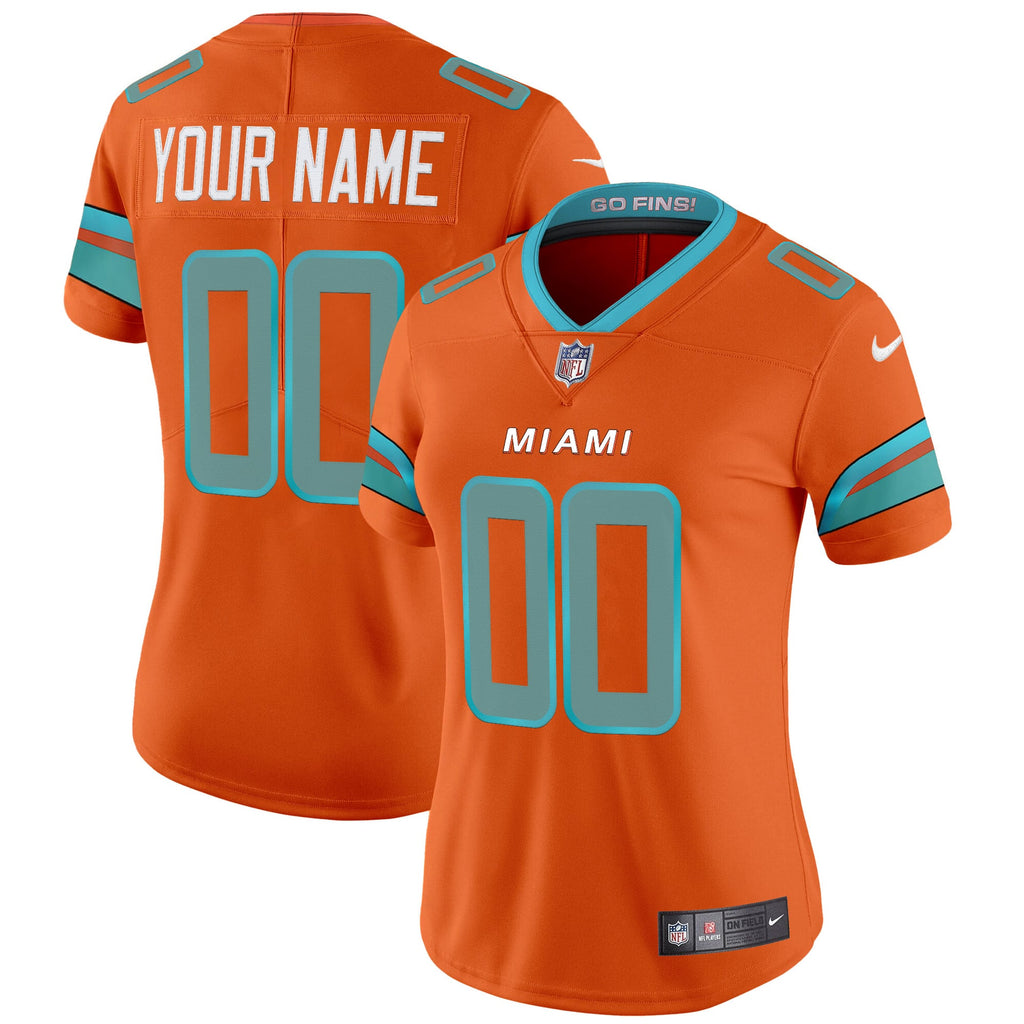 Miami Dolphins 2025 "Rivalries" Vapor Limited Custom Jersey - All Stitched