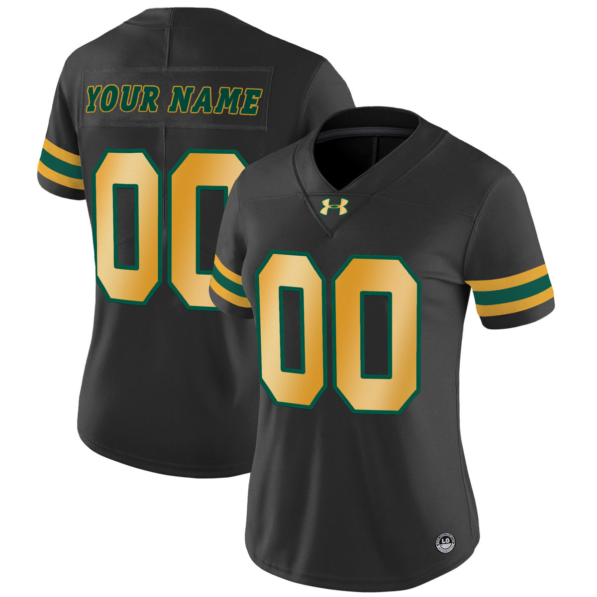 North Dakota State Bison Vapor Limited Custom Jersey - All Stitched