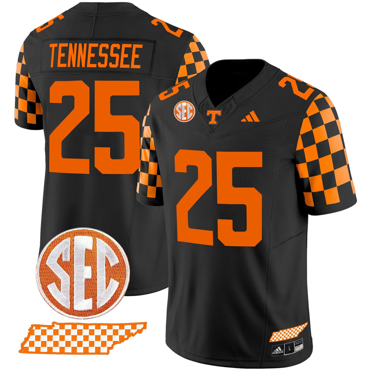 Men's Tennessee Volunteers 'Rebrand 2026' Checkerboard Vapor Limited Jersey - All Stitched