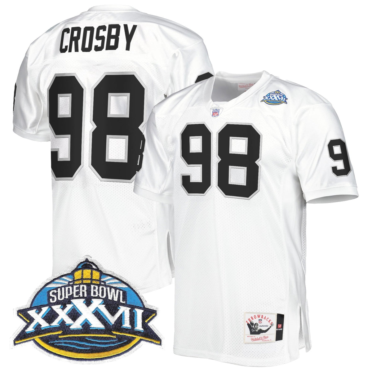 Men's Las Vegas Raiders Throwback Player Jersey - All Stitched
