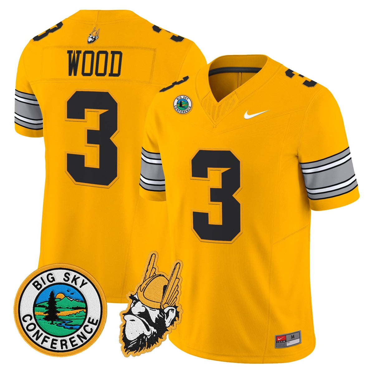 Men's Idaho Vandals 1975 Throwback Vapor Limited Jersey - All Stitched