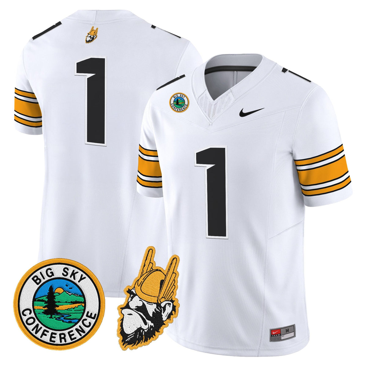 Men's Idaho Vandals 1975 Throwback Vapor Limited Jersey - All Stitched