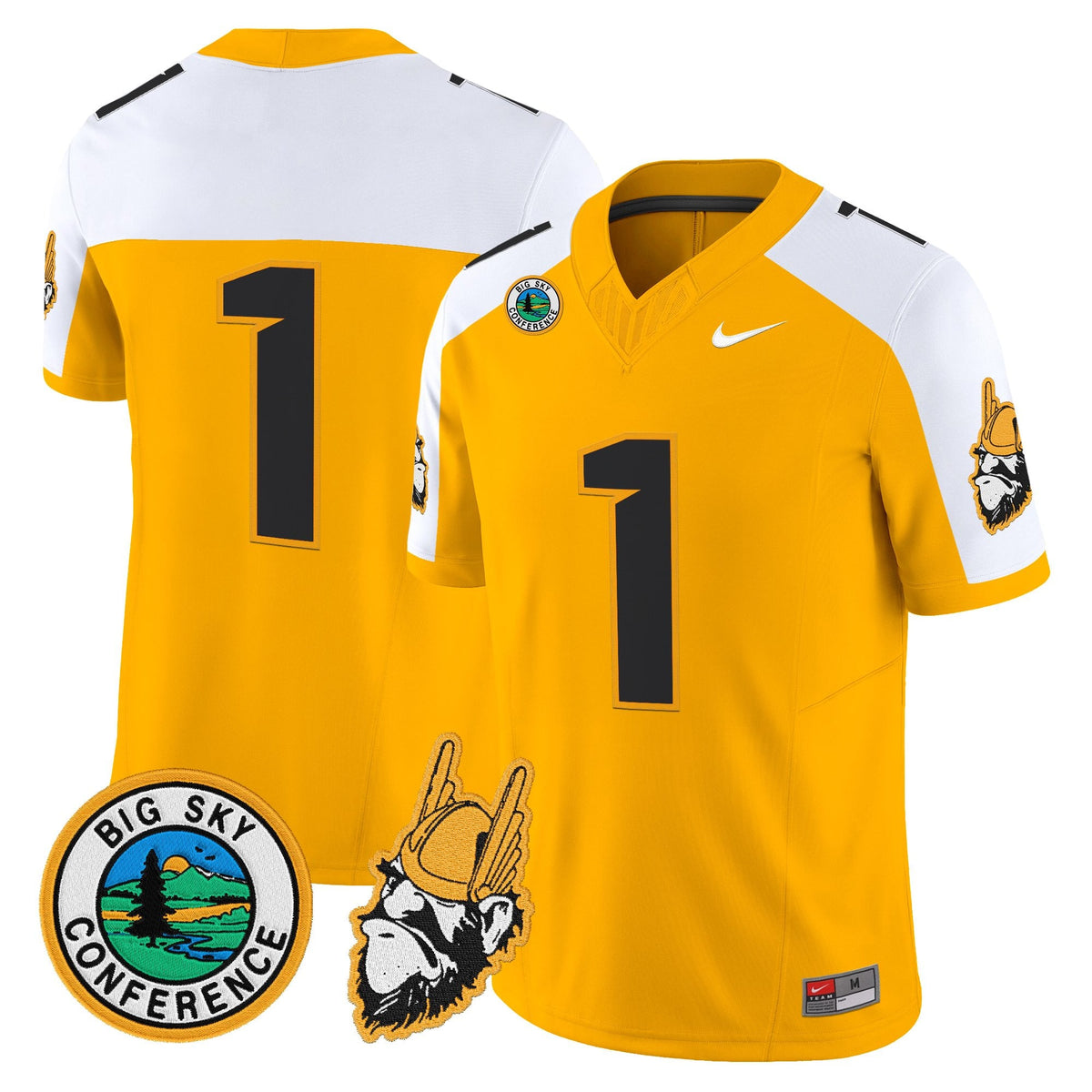 Men's Idaho Vandals 1975 Throwback Vapor Limited Jersey - All Stitched