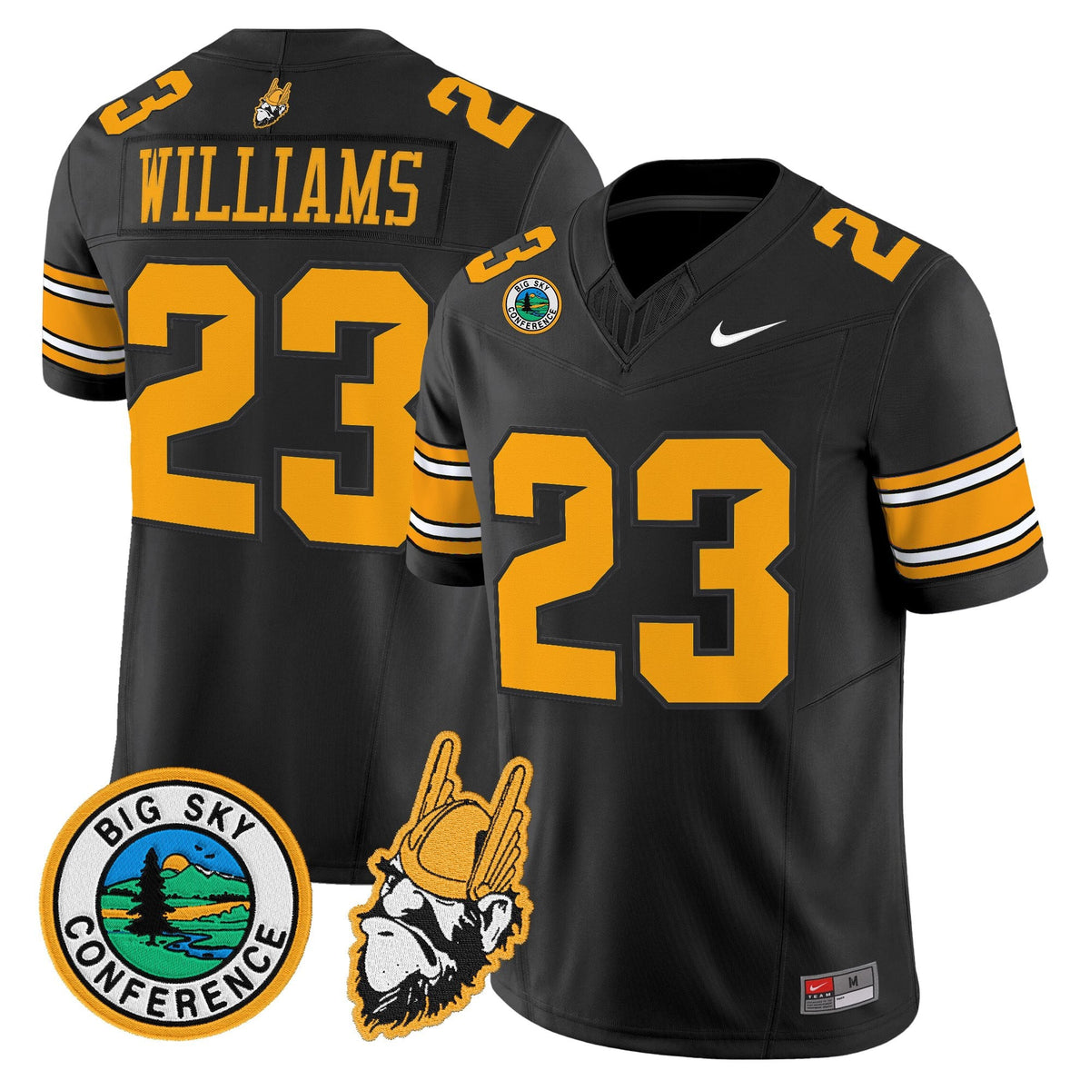 Men's Idaho Vandals 1975 Throwback Vapor Limited Jersey - All Stitched