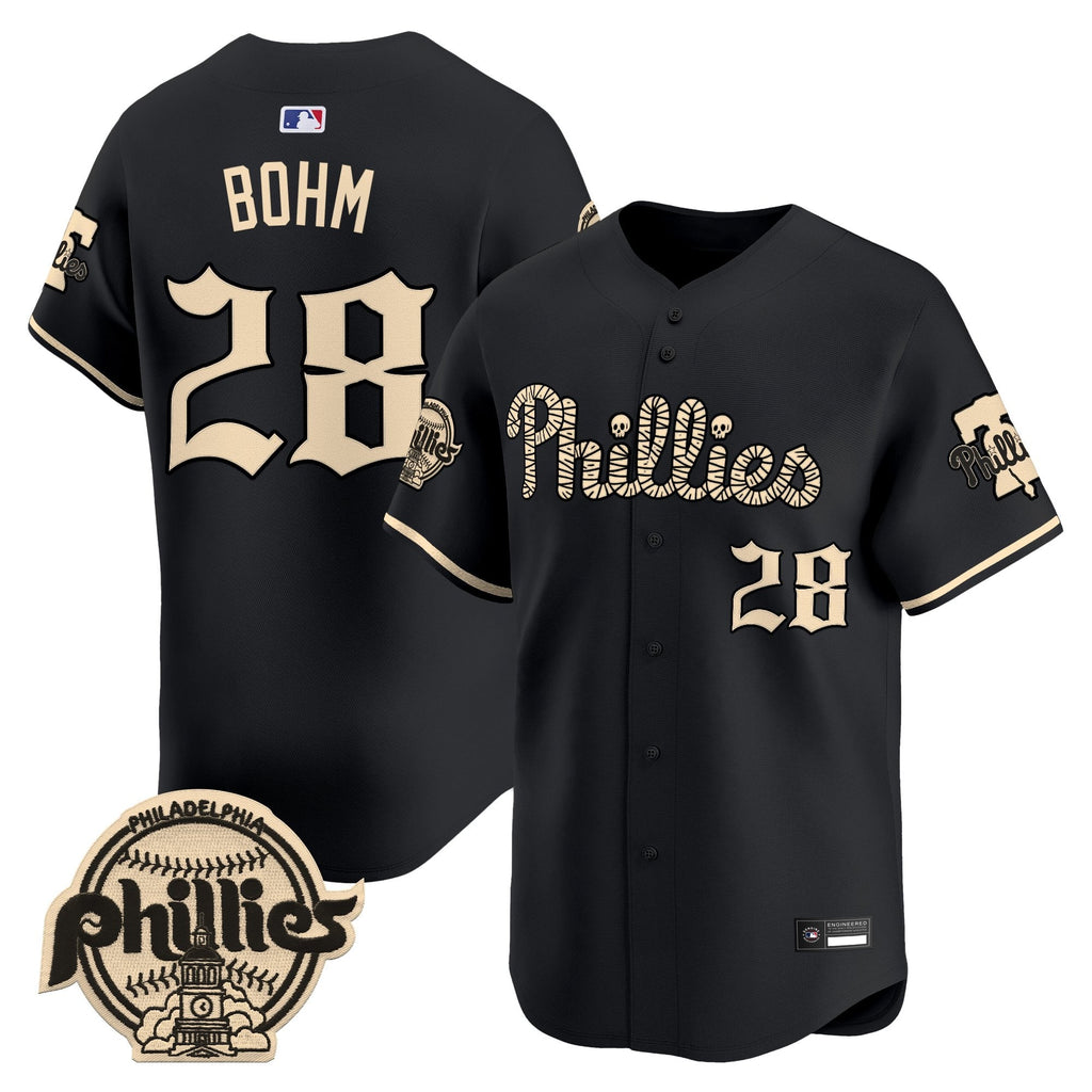 Philadelphia Phillies 'Halloween Mummy Edition' Premier Limited Jersey - Stitched