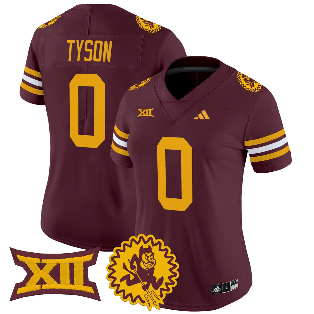 Women's Arizona State Sun Devils 1975 Throwback Vapor Limited Jersey - All Stitched
