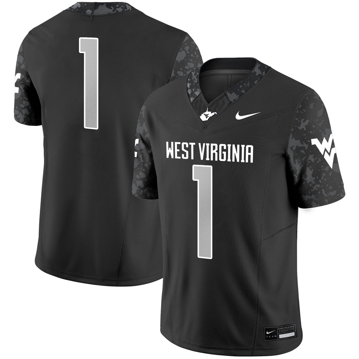 Men's West Virginia Mountaineers 2025 Vapor Limited Jersey - All Stitched