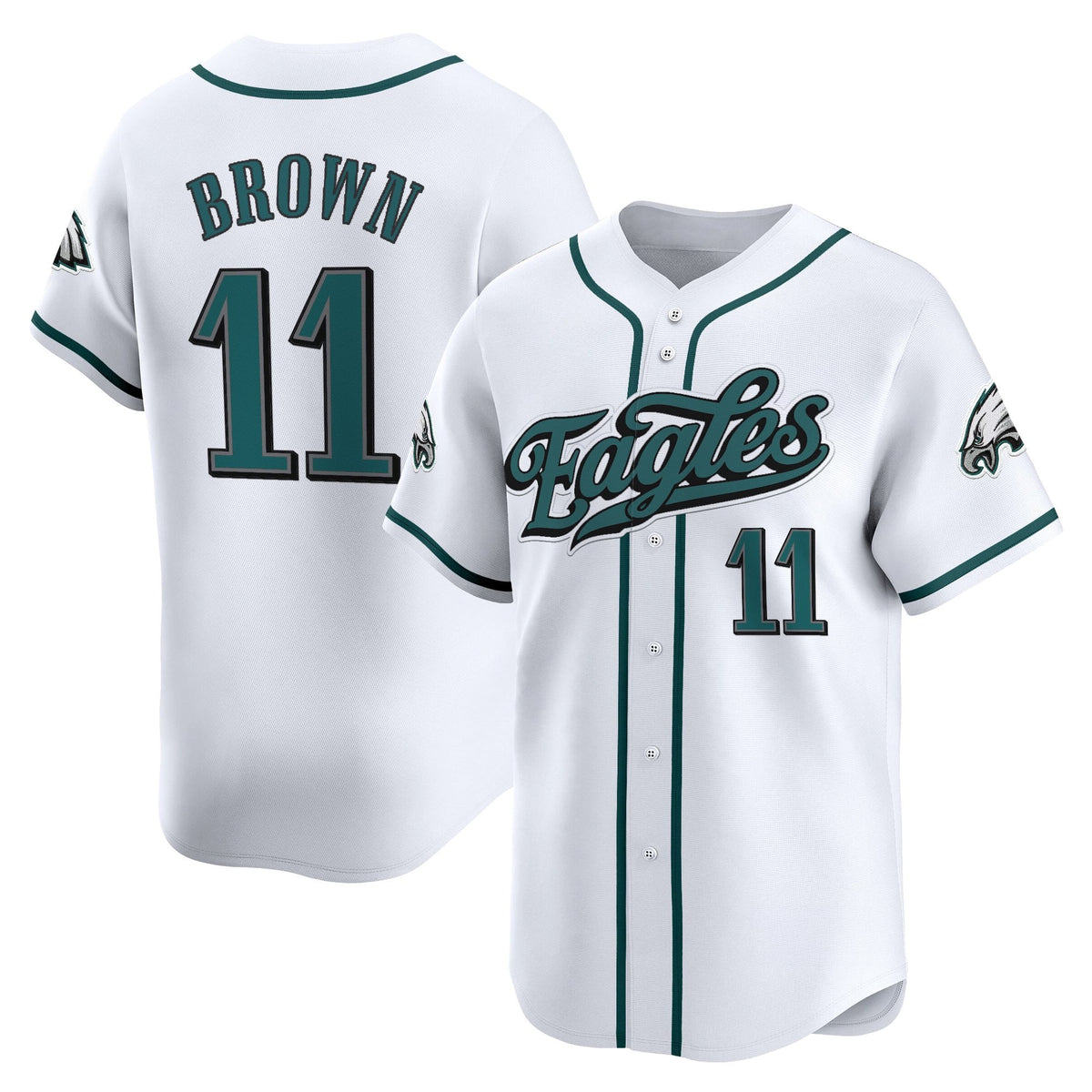Men's Philadelphia Eagles 2025 Vapor Baseball Jersey V2 - All Stitched