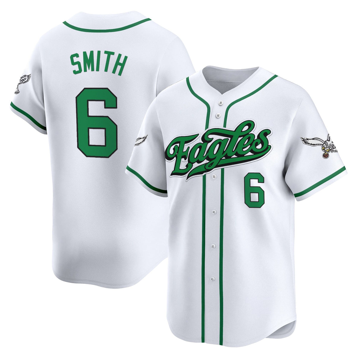 Men's Philadelphia Eagles 2025 Vapor Baseball Jersey V2 - All Stitched