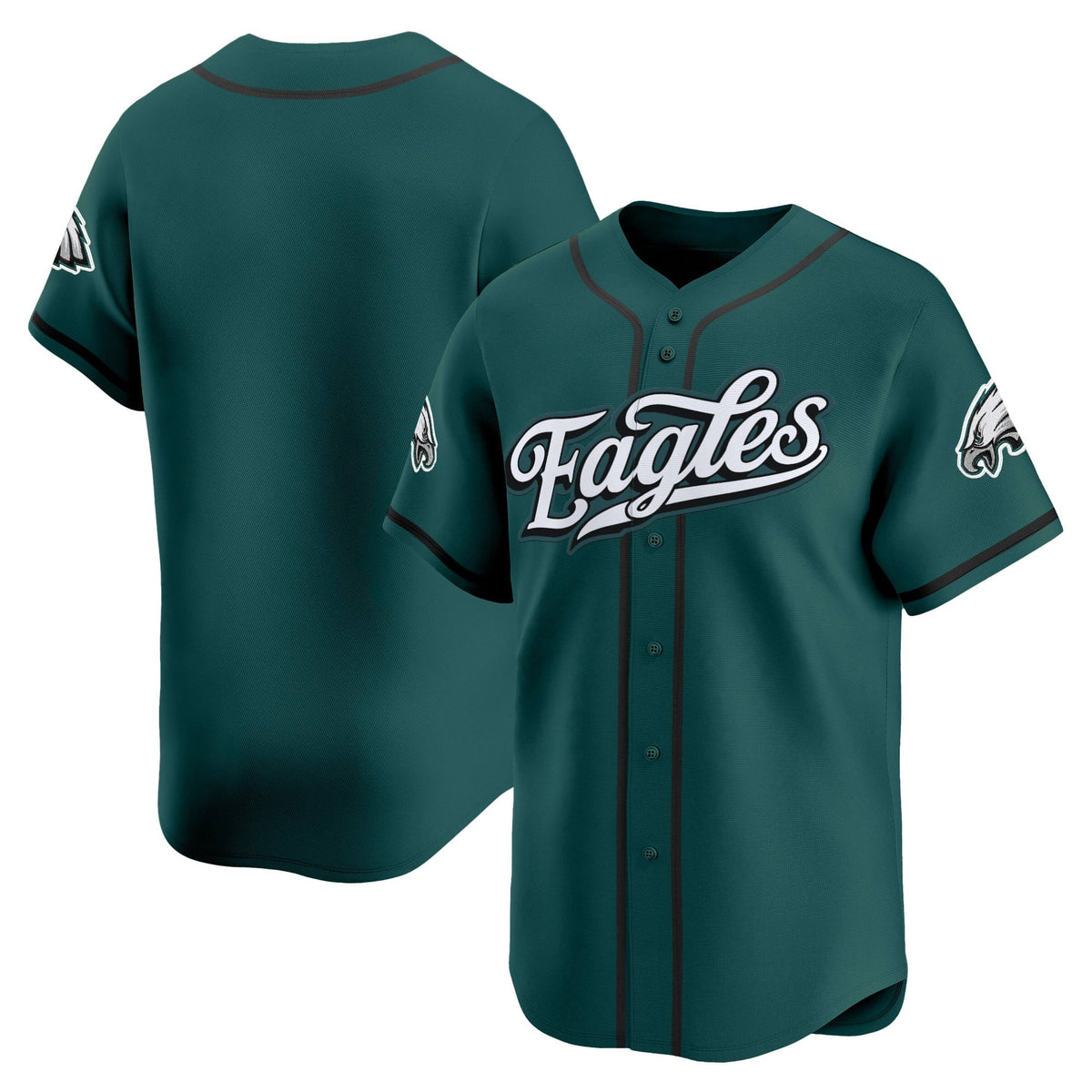 Men's Philadelphia Eagles 2025 Vapor Baseball Jersey V2 - All Stitched