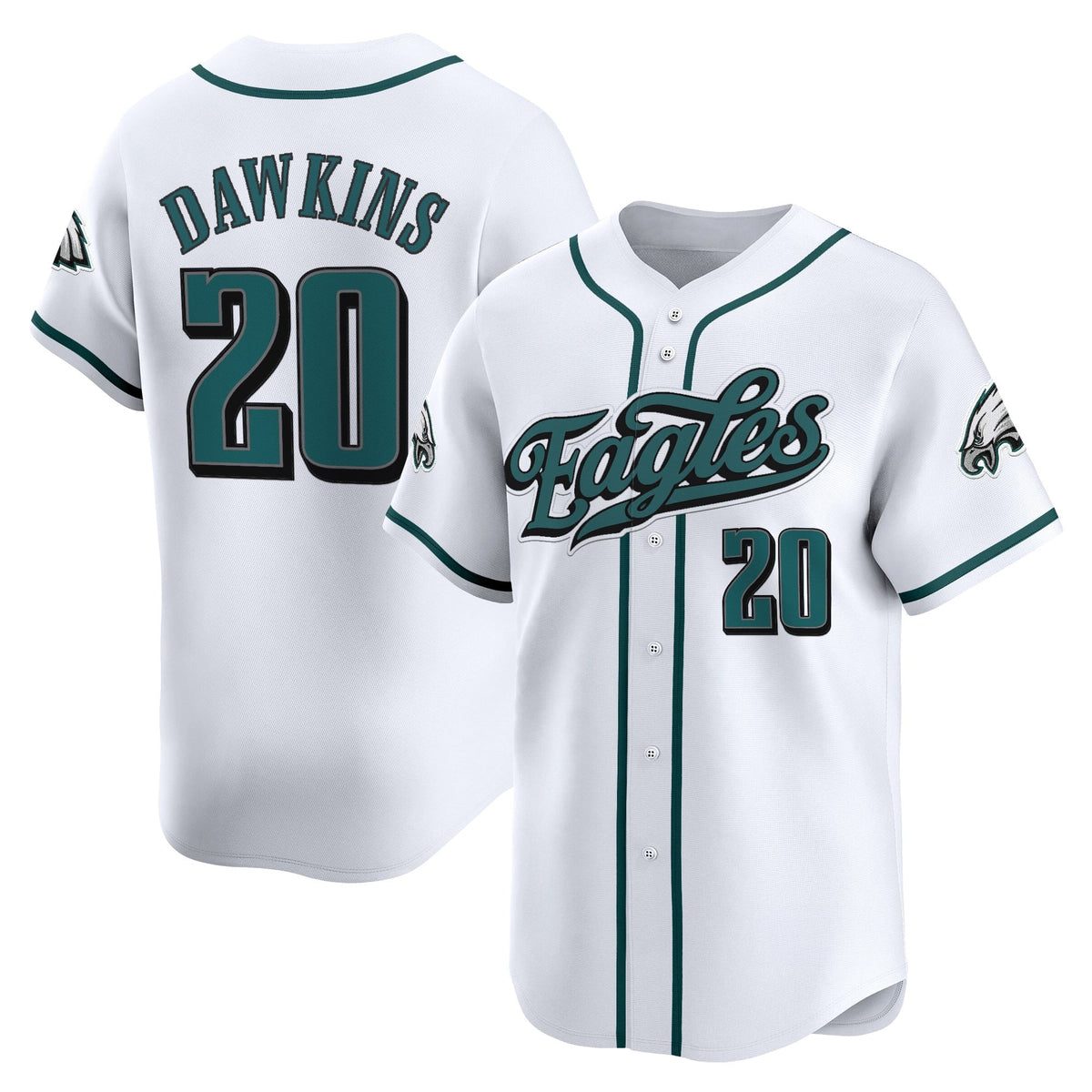 Men's Philadelphia Eagles 2025 Vapor Baseball Jersey V2 - All Stitched