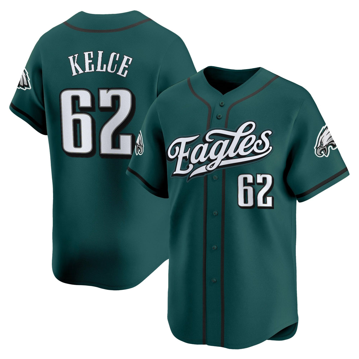 Men's Philadelphia Eagles 2025 Vapor Baseball Jersey V2 - All Stitched