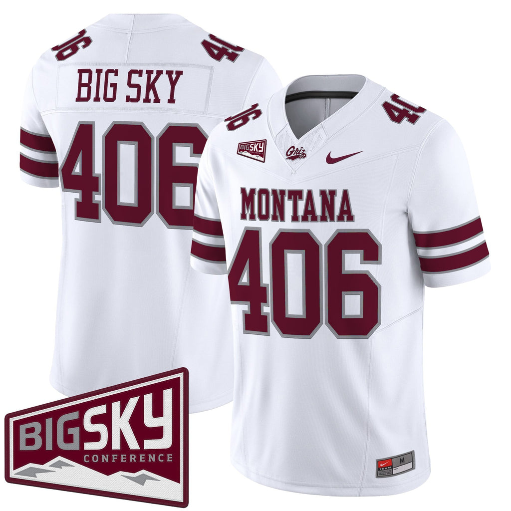 Men's Montana Grizzlies 2025 Vapor Limited Jersey - All Stitched