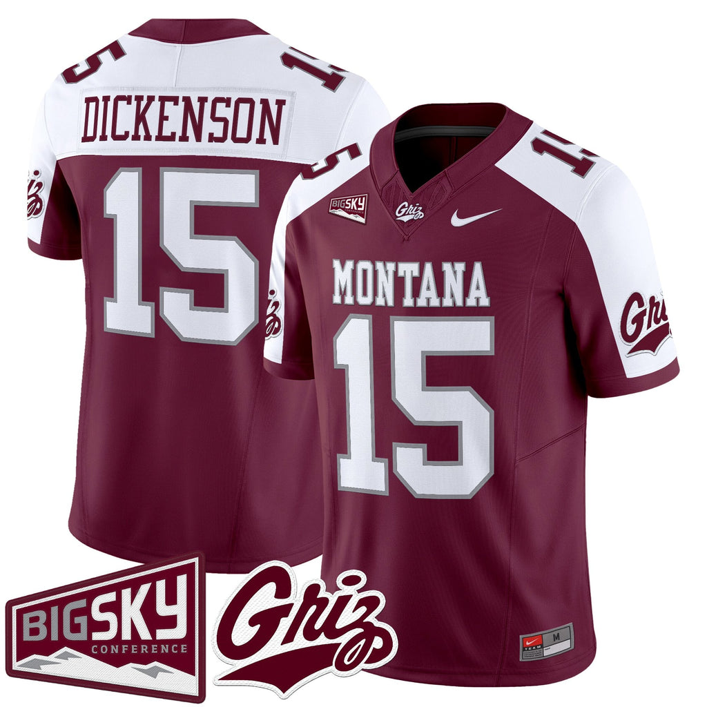 Men's Montana Grizzlies 2025 Vapor Limited Jersey - All Stitched