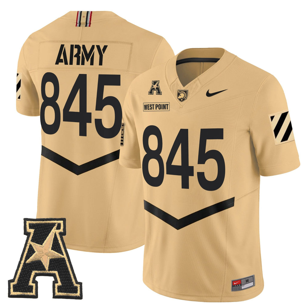 Men's Army Black Knights 2025 Vapor Limited Jersey - All Stitched