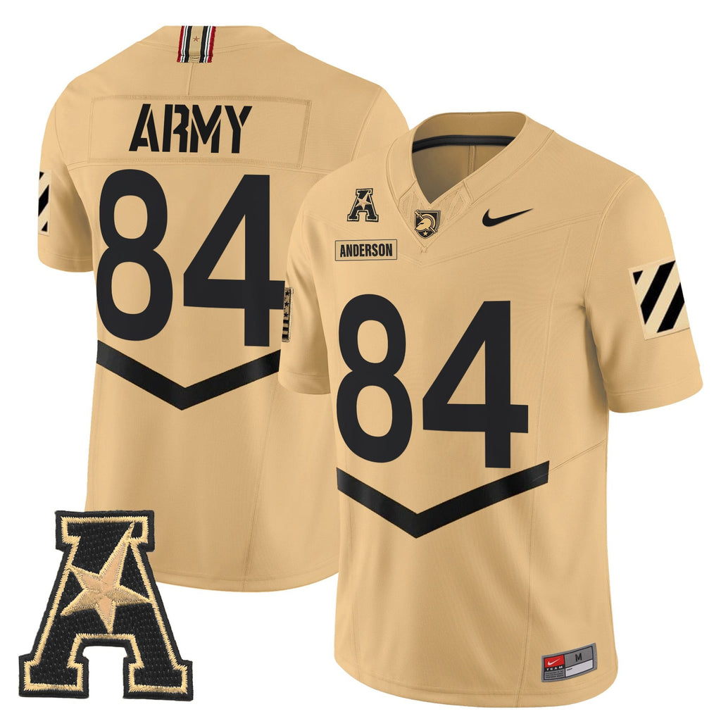 Men's Army Black Knights 2025 Vapor Limited Jersey - All Stitched