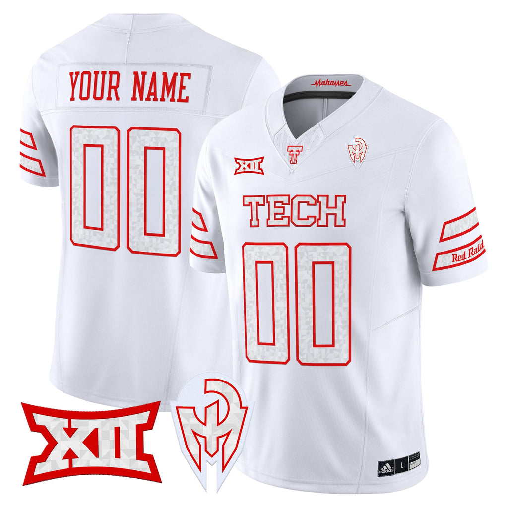 Texas Tech Red Raiders 'Too Cold' Vapor Limited Custom Jersey - Mahomes Collection - All Stitched