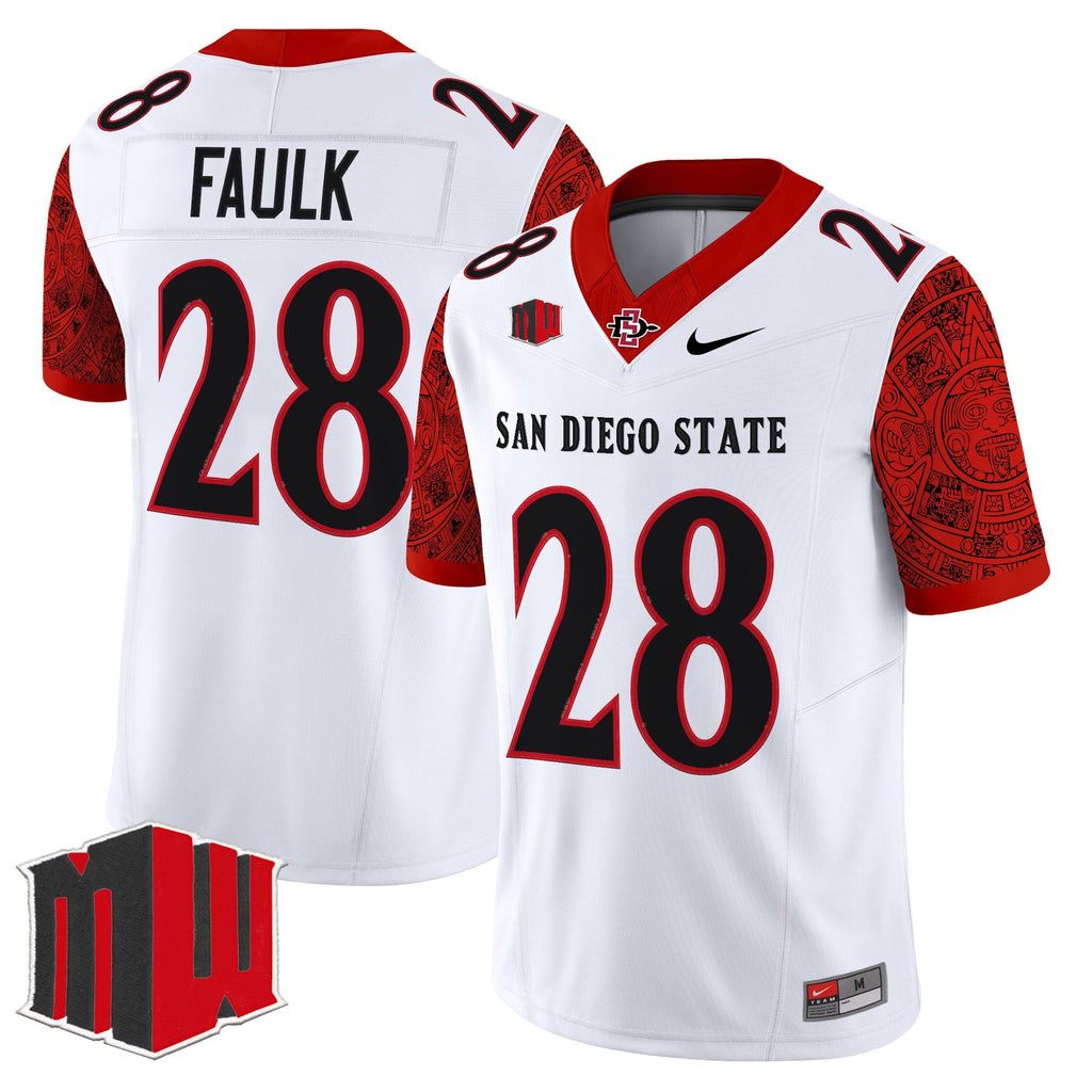 Men's San Diego State Aztecs 2025 Vapor Limited Jersey - All Stitched