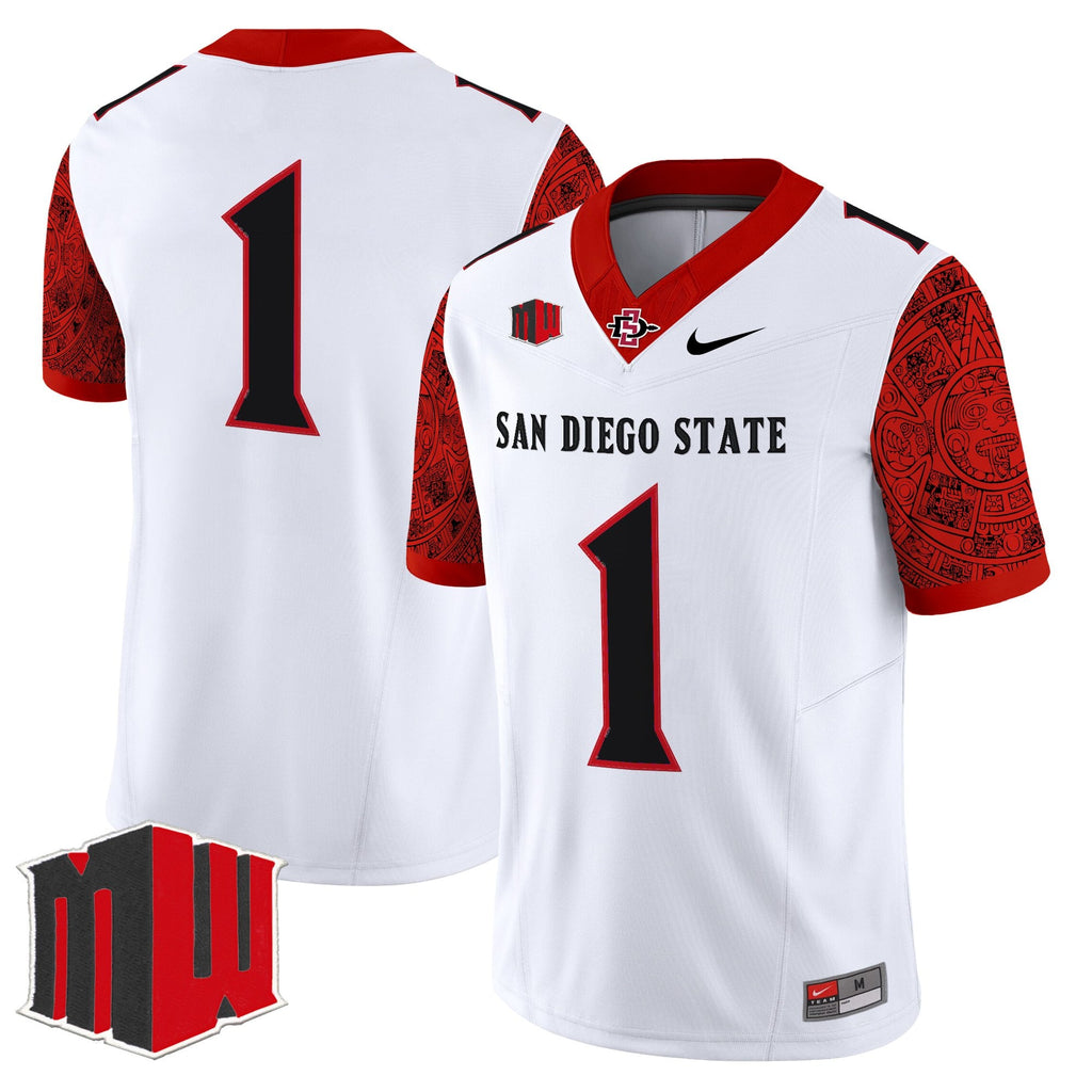 Men's San Diego State Aztecs 2025 Vapor Limited Jersey - All Stitched