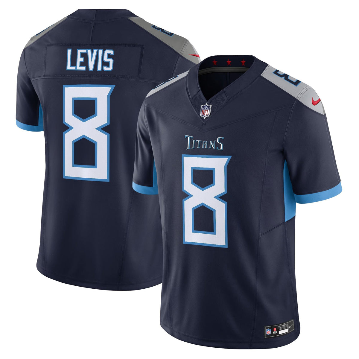 Men's Tennessee Titans 2025 Vapor Limited Jersey - All Stitched