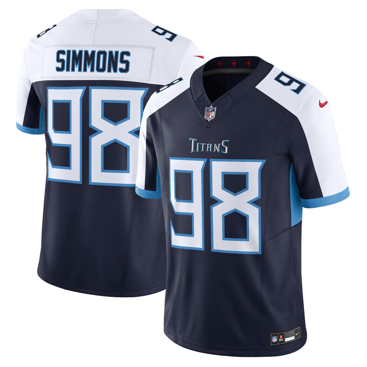 Men's Tennessee Titans 2025 Vapor Limited Jersey - All Stitched
