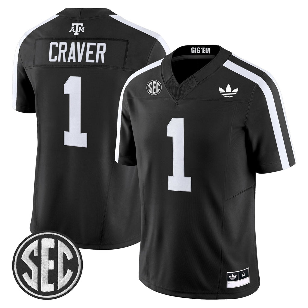 Men's Texas A&M Aggies 2025 Vapor Limited Jersey V2 - All Stitched