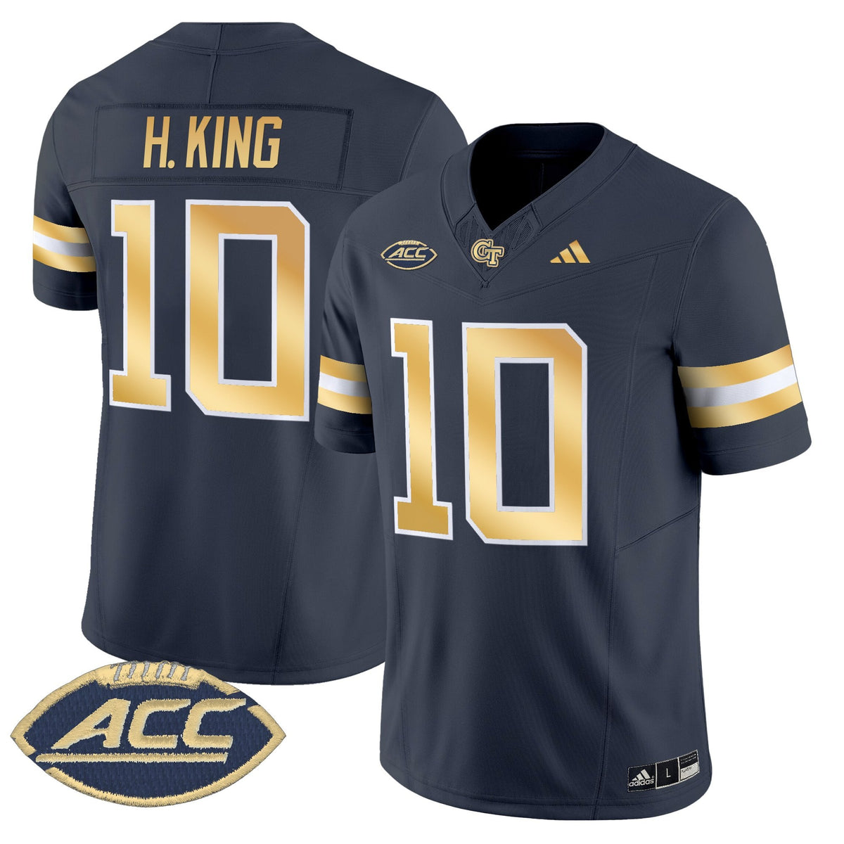 Men's Georgia Tech Yellow Jackets 2025 Vapor Limited Jersey - All stitched
