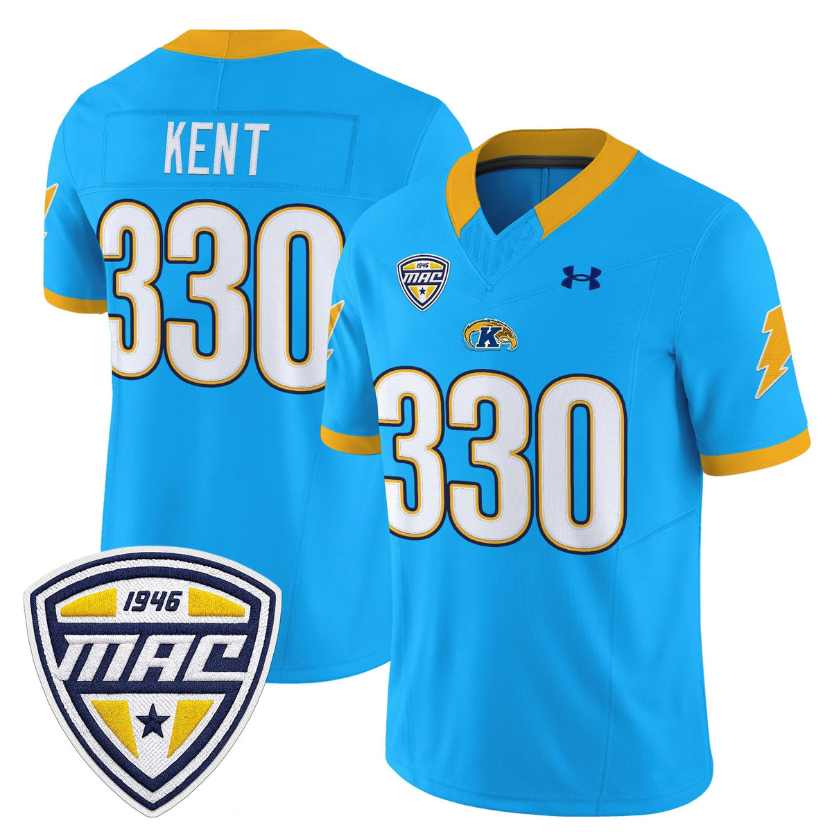 Men's Kent State Golden Flashes 2025 Vapor Limited Jersey - All Stitched