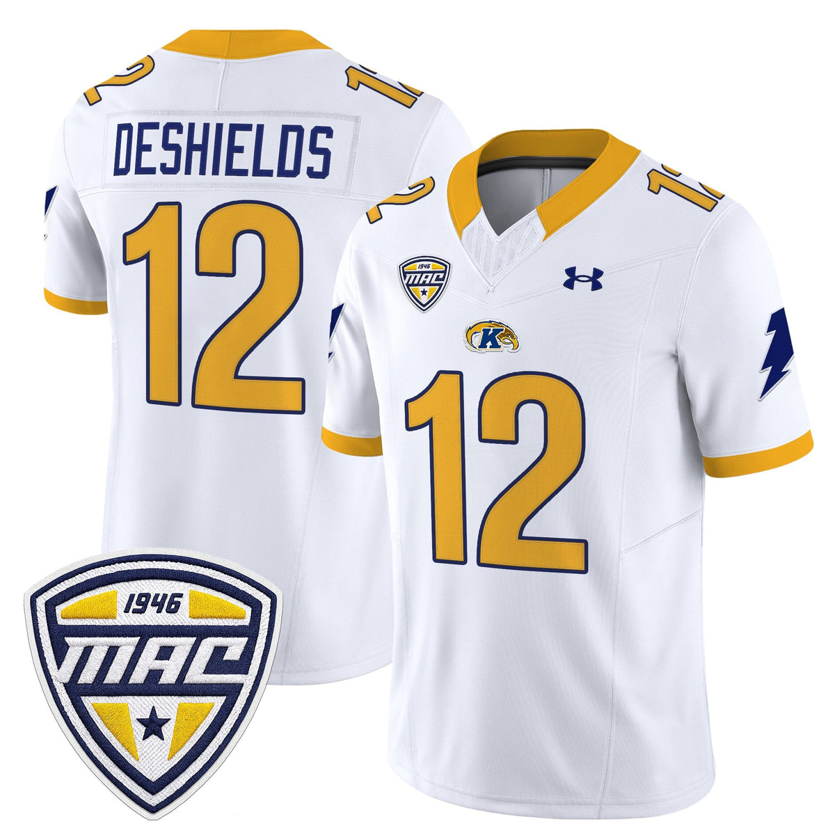 Men's Kent State Golden Flashes 2025 Vapor Limited Jersey - All Stitched