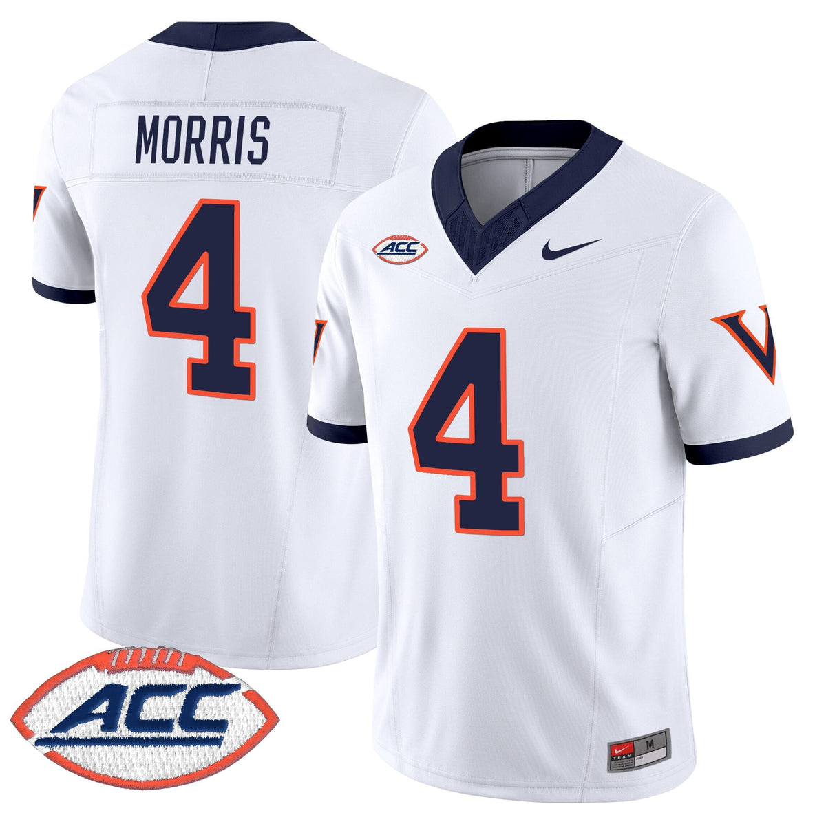 Men's Virginia Cavaliers 1995 Throwbacks Vapor Limited Jersey - All Stitched
