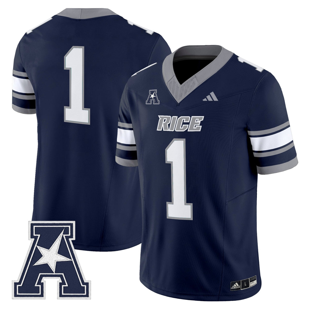 Men's Rice Owls 2025 Vapor Limited Jersey - All Stitched