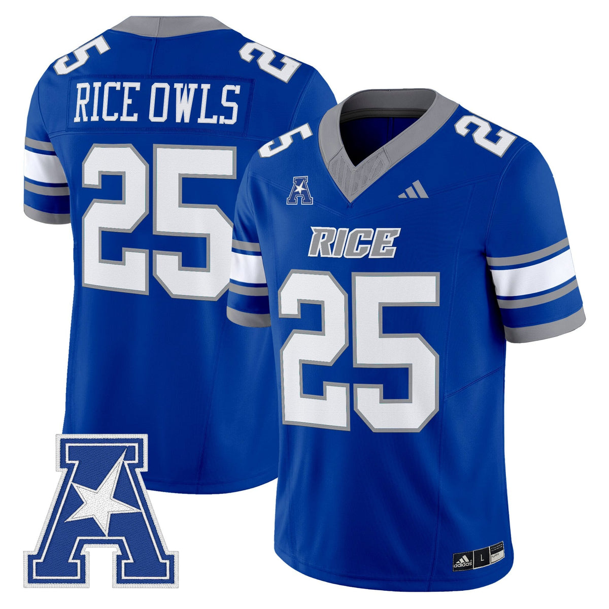 Men's Rice Owls 2025 Vapor Limited Jersey - All Stitched