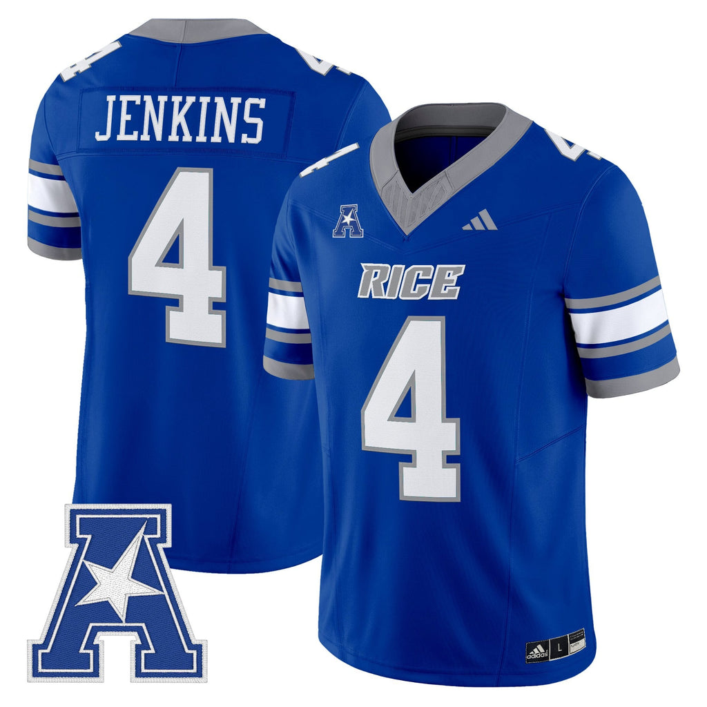 Men's Rice Owls 2025 Vapor Limited Jersey - All Stitched