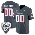 Washington State Cougars 2025 Vapor Limited Custom Jersey V2 - All Stitched