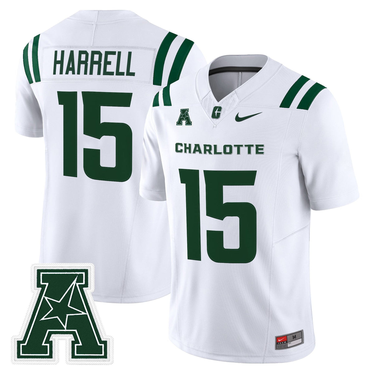 Men's Charlotte 49ers 2025 Vapor Limited Jersey - All Stitched