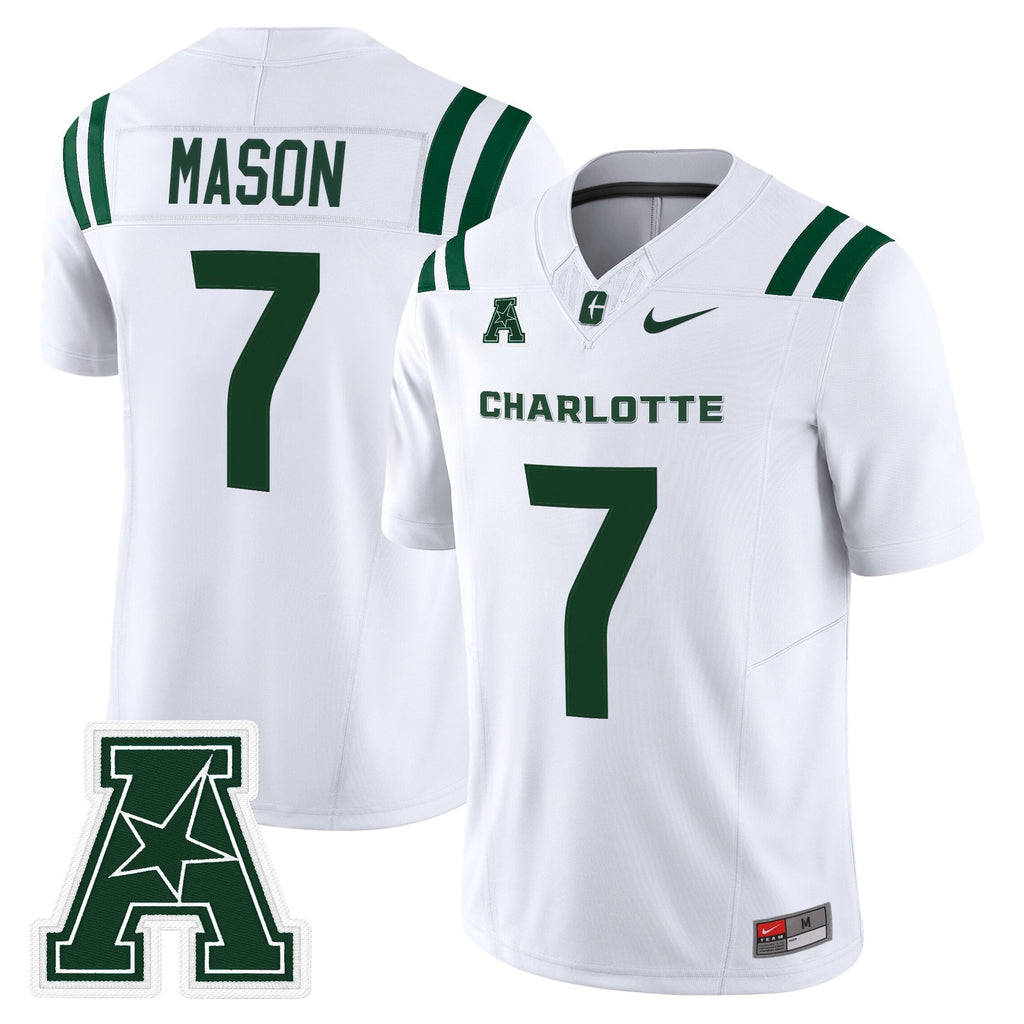 Men's Charlotte 49ers 2025 Vapor Limited Jersey - All Stitched