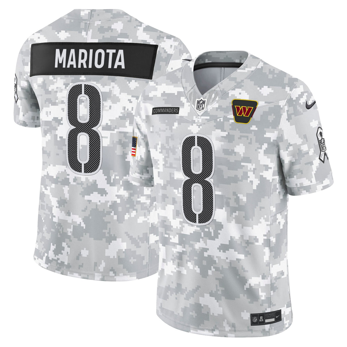 Men's Washington Commanders 2025 Salute to Service Vapor Limited Jersey - All Stitched