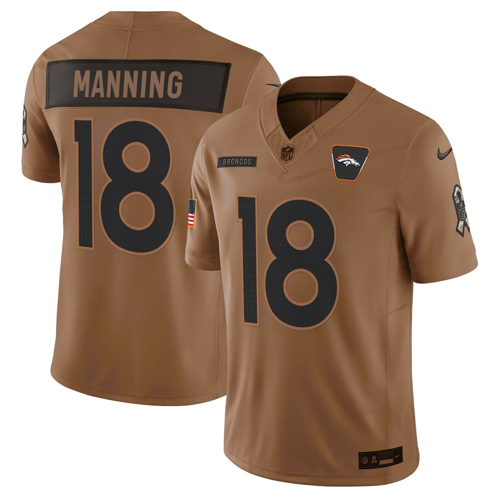 Men's Denver Broncos 2025 Salute to Service Vapor Limited Jersey - All Stitched