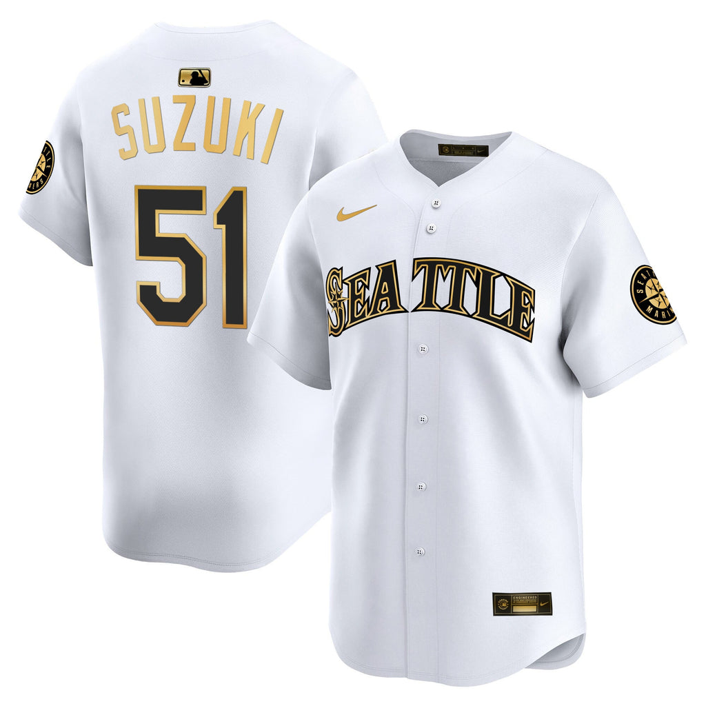 Men's Seattle Mariners 2025 Vapor Premier Limited Jersey V2 - All Stitched