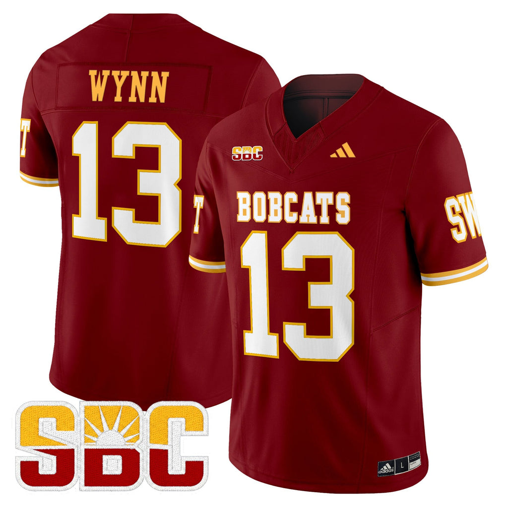 Men's Texas State Bobcats 2025 Vapor Limited Jersey - All Stitched