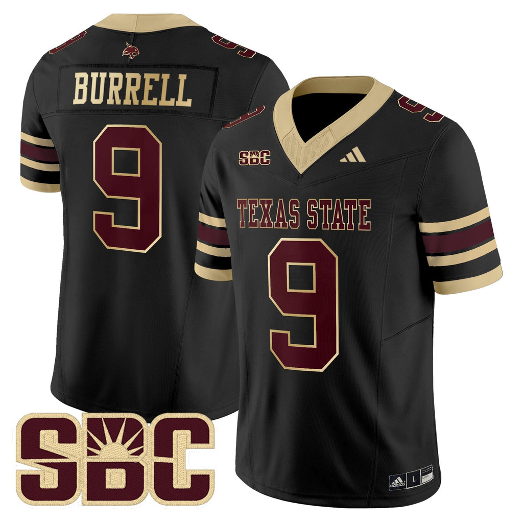 Men's Texas State Bobcats 2025 Vapor Limited Jersey - All Stitched